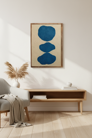 Handmade Framed Wool Felt Wall Décor
