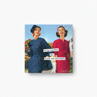 Paper Cocktail Napkins Pack of 20 Anne Taintor Disorderly
