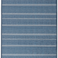 Samson Navy Machine Washable Rug 2x3