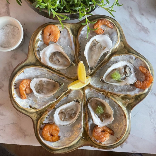 Traditional Oyster Platter Abalone & Tortoise