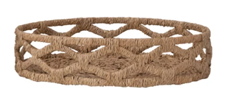 Decorative Hand-Woven Bankuan Tray