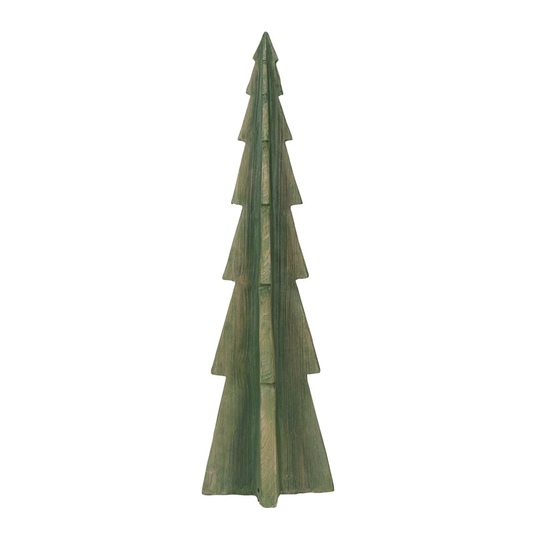 Magnesia Tree, Wood Finish, Green