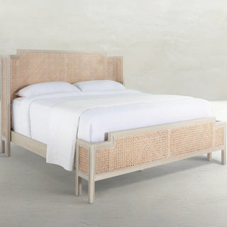 Camille Bed   White
