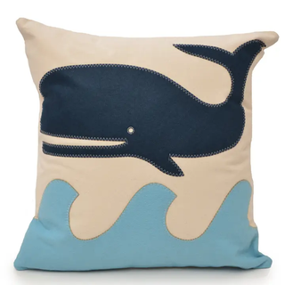 21" Ollie the Whale On Blue Waves
