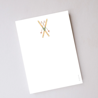 Vintage Skis Notepad
