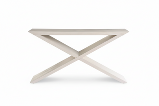 River Rock Cross Console Table
