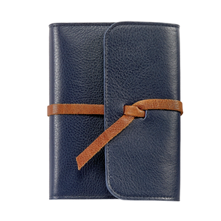 7" Leather Wrapped Refillable Journal
