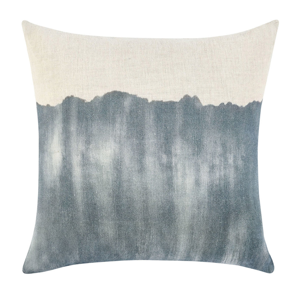Cora Natural Denim Blue 20" x 20" Pillow