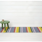 Pop Stripe Shag Mat - Multi