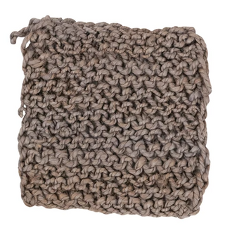 Jute Crocheted Pot Holder
