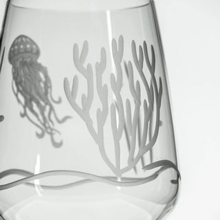 Jellyfish 19.5oz All Purpose Wine Glass | Set of 4
