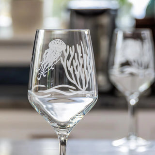 Jellyfish 19.5oz All Purpose Wine Glass | Set of 4
