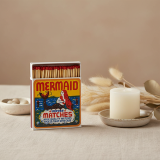 Mermaid | Square   Safety Matches
