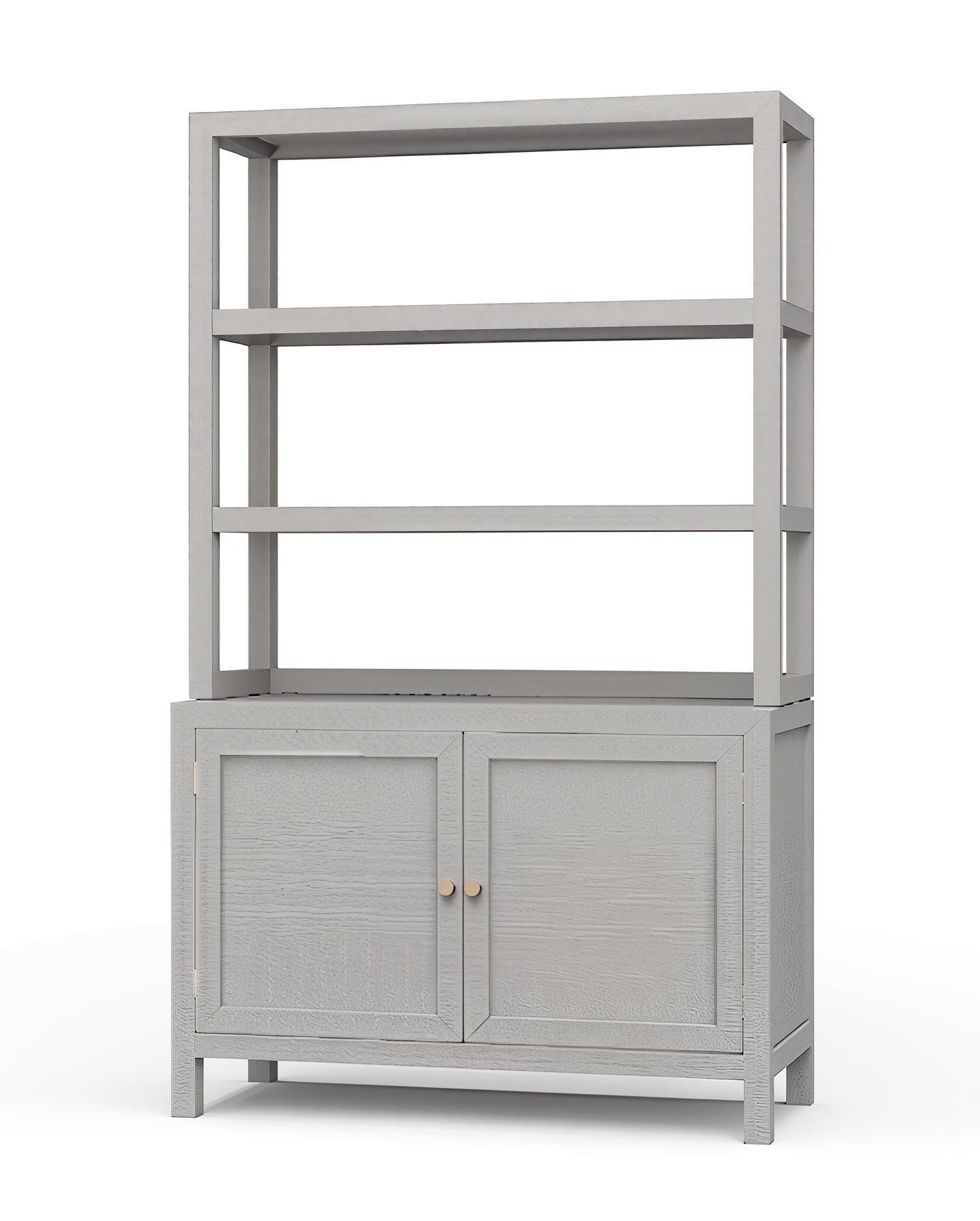 Kagu Open Hutch w/ Raffia (RFWT)