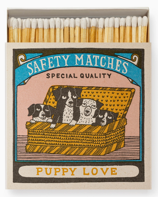 Puppy Love | Square - Safety Matches