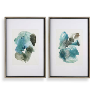 Blueprints Framed Prints   Set of 2
