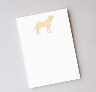 Golden Pup Notepad
