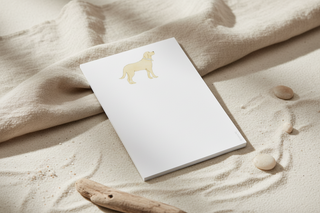 Golden Pup Notepad
