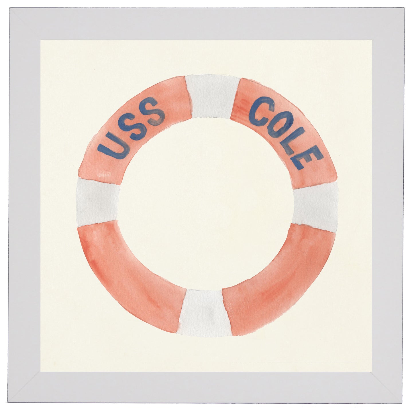 USS Cole Life Preserver - Online Only