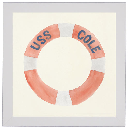 USS Cole Life Preserver - Online Only