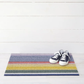 Pop Stripe Shag Mat - Multi