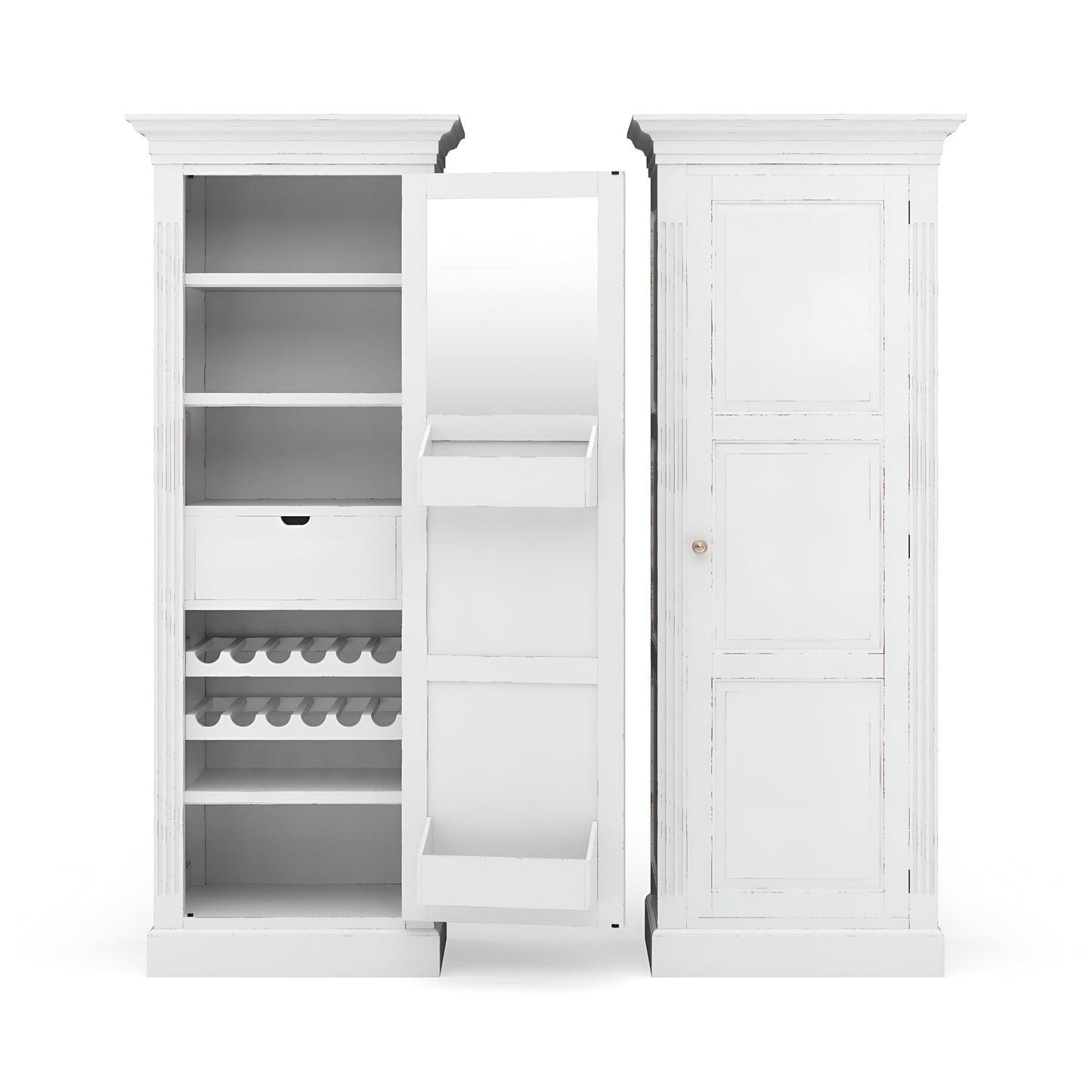 Sonoma Narrow Kitchen Cupboard *** Architectural White (HRW)