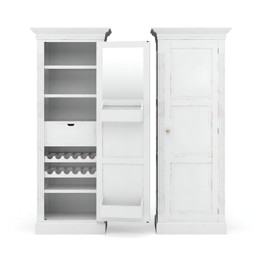 Sonoma Narrow Kitchen Cupboard *** Architectural White (HRW)