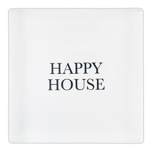 Face To Face Lucite Block - Happy House