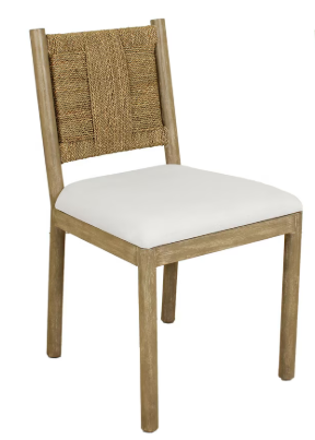 Kuaui Woven Seagrass Dining Chair