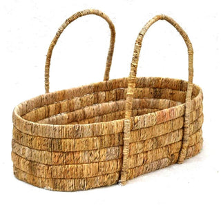 Abaca Boma Blanket Basket
