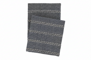 Archer Navy Woven Cotton Throw ***
