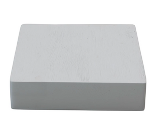 Large Square Mango Wood Footed Cutting Board
