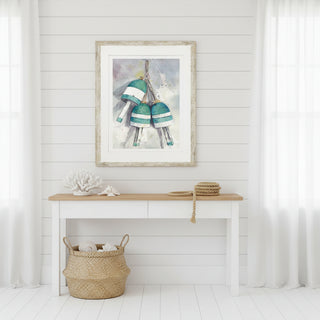 18" x 22"   Lobster Buoy 1
