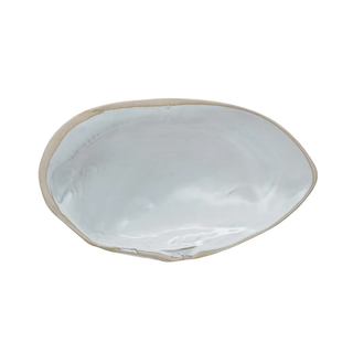 Stoneware Shell Shaped Dish
