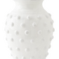 Glazed Vase with Raised Polka Dots II