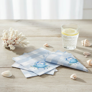 Paper Cocktail Napkins – Blue Crab
