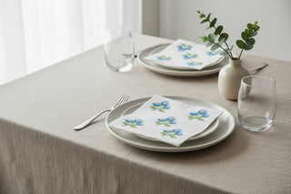 Paper Cocktail Napkins – Hydrangea

