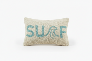 Surf 8x12 Hooked Pillow
