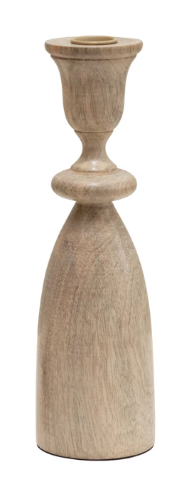 Mango Wood Taper Holder Large
