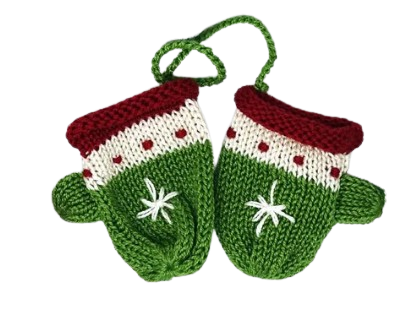 Pair of Mittens Ornaments V