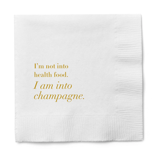 I Am Into Champagne Cocktail Paper Napkins
