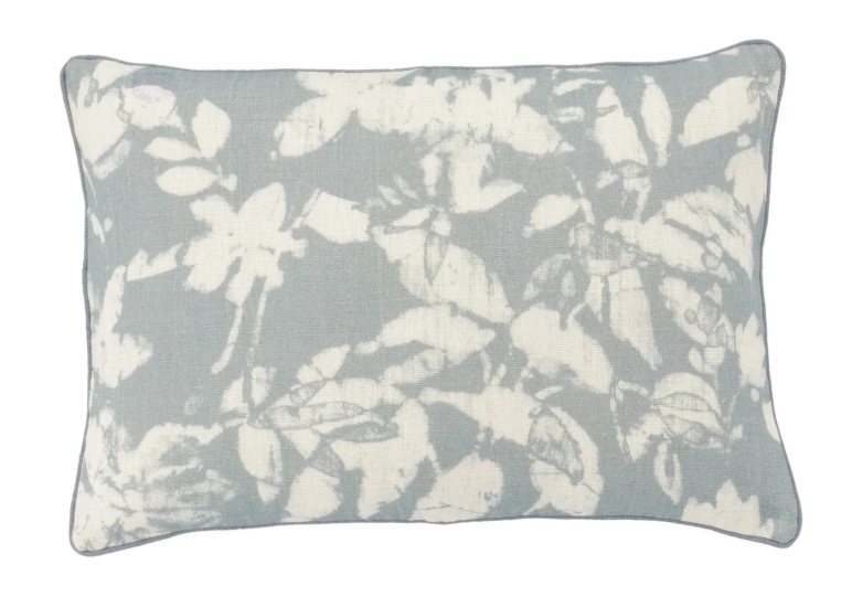 Helen Decorative Pillow - Pewter Blue - 16" x 24"