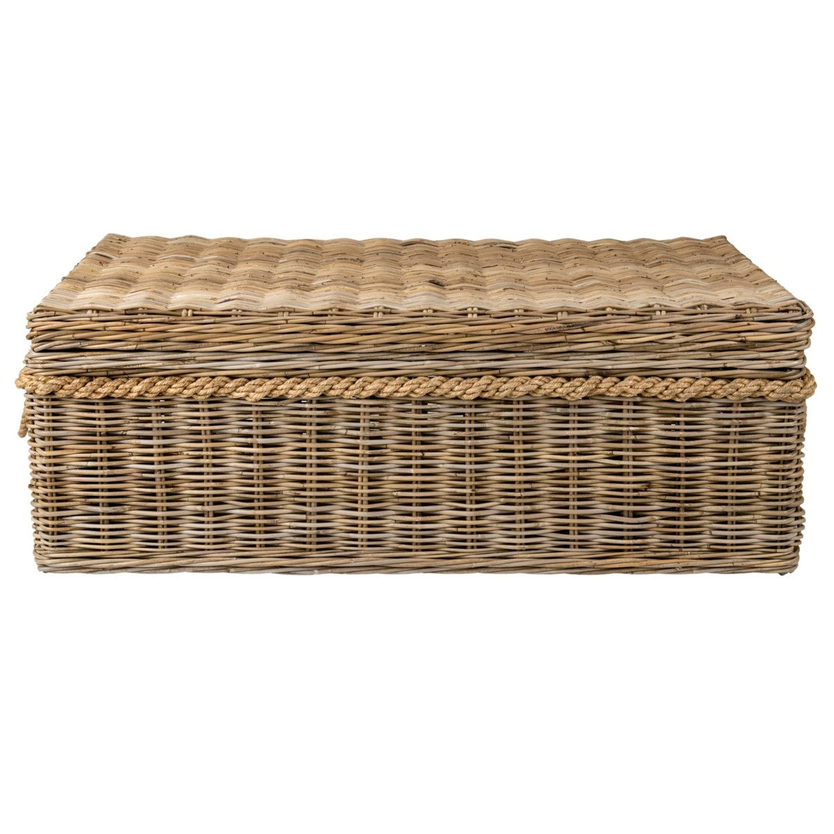 Sabrina Basket Coffee Table with Storage