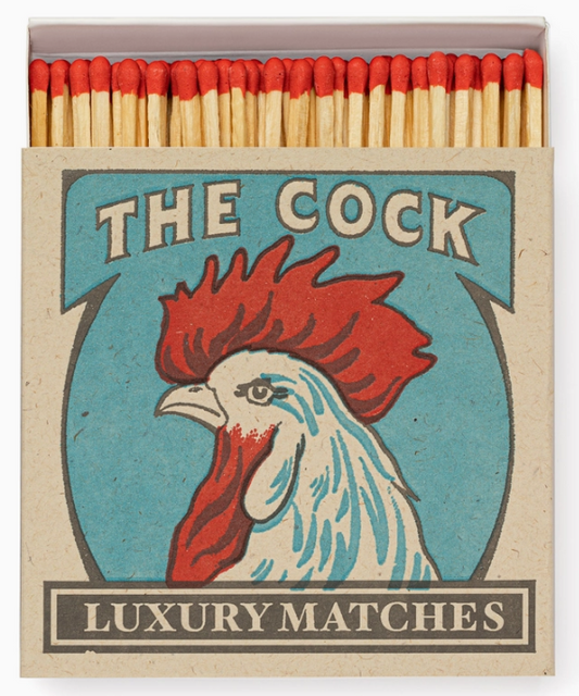 The Cock Square Matchbox