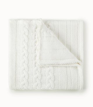 Cozy Knit Throw   Cable Knit
