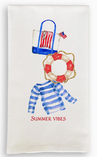 Summer Vibes Beach Towel
