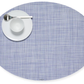 Mini Basketweave Oval - Periwinkle