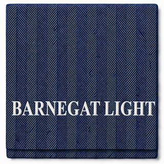 *CUSTOM* Edgartown Throw   Ocean   White Thread
