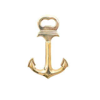 Golden Brass Anchor Bottle Opener

