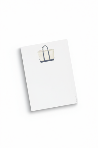 Canvas Tote Notepad
